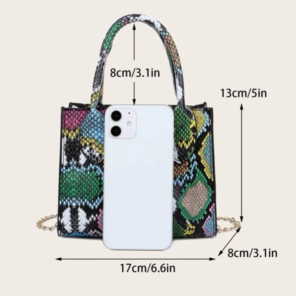 Multi color mini bag!